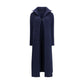 Balenciaga Ribbed Shawl-Collar Cardigan