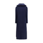 Balenciaga Ribbed Shawl-Collar Cardigan