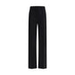 Max Mara Black Camel Hair  Casual Pants