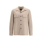 ZEGNA Beige Cashmere Coat