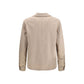 ZEGNA Beige Cashmere Coat