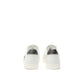 Dolce & Gabbana White Leather Low Top Sneakers