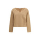 Max Mara Beige Wool Top