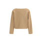 Max Mara Beige Wool Top