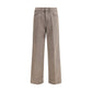 Jacob Cohen Brown Cotton Relaxed Fit Jeans