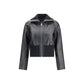 PINKO Black Lambskin Clothing