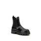 Prada Black Rubber Ankle Boots