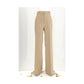 Max Mara Brown Fleece Wool Casual Pants