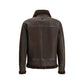Valstar Brown Calf Leather Bos Taurus Coat
