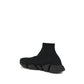 Balenciaga Black Rubber Athletic Sneakers