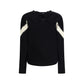 Valentino Black Fleece Wool Sweatshirt