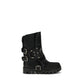 Dolce & Gabbana Black Calf Leather Bos Taurus Ankle Boots