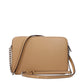 Michael Kors Brown Leather Crossbody Bag