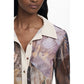 Desigual Beige Polyester Shirt