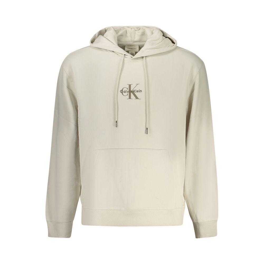 Calvin Klein Beige Cotton Men Sweater