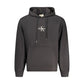 Calvin Klein Black Cotton Men Sweater Hoodie