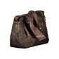 Laura Biagiotti Brown Polyester Women Handbag