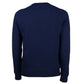 Emilio Romanelli Blue Cashmere Men Sweater