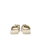 Bottega Veneta Beige Fabric Slippers