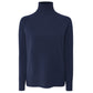 Emilio Romanelli Blue Cashmere Women Sweater