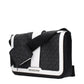 Michael Kors Black Fabric Crossbody Bag
