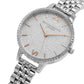 Olivia Burton Silver Stainless Steel Dress Watch
