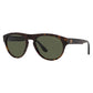 Giorgio Armani Brown Acetate Sunglasses