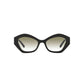 Giorgio Armani Black Acetate Sunglasses