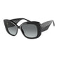 Giorgio Armani Black Acetate Sunglasses