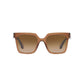 Giorgio Armani Brown Acetate Sunglasses