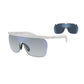 Giorgio Armani White Acetate Sunglasses