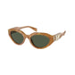Michael Kors Brown Acetate Sunglasses