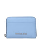 Michael Kors Light Blue Leather Cardholder