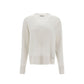 Herno White Cashmere Cashmere Sweater