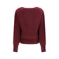 SA SU PHI Bordeaux Cashmere Cashmere Sweater