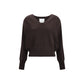 SA SU PHI Brown Cashmere Cashmere Sweater