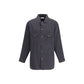 Lemaire Gray Silk Shirt