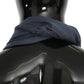Dolce & Gabbana Modal Navy Blue Neck Wrap Men Shawl Scarf