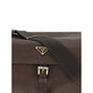 Prada Brown Recycled Polyamide Shoulder Bag