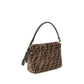 Fendi Brown Viscose Shoulder Bag