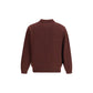 GR10K Bordeaux Wool Polo Shirt