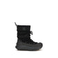 Moncler Black Polyamide Lace-Up Boots
