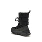Moncler Black Polyamide Lace-Up Boots