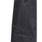 Lemaire Blue Cotton Straight-Leg Jeans