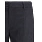 Darkpark Black Polyester Flared Pants