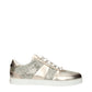 Jimmy Choo Gold Leather Sneakers