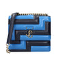 Jimmy Choo Blue Leather Shoulder Bag
