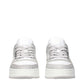 Jimmy Choo White Leather Low Top Sneakers