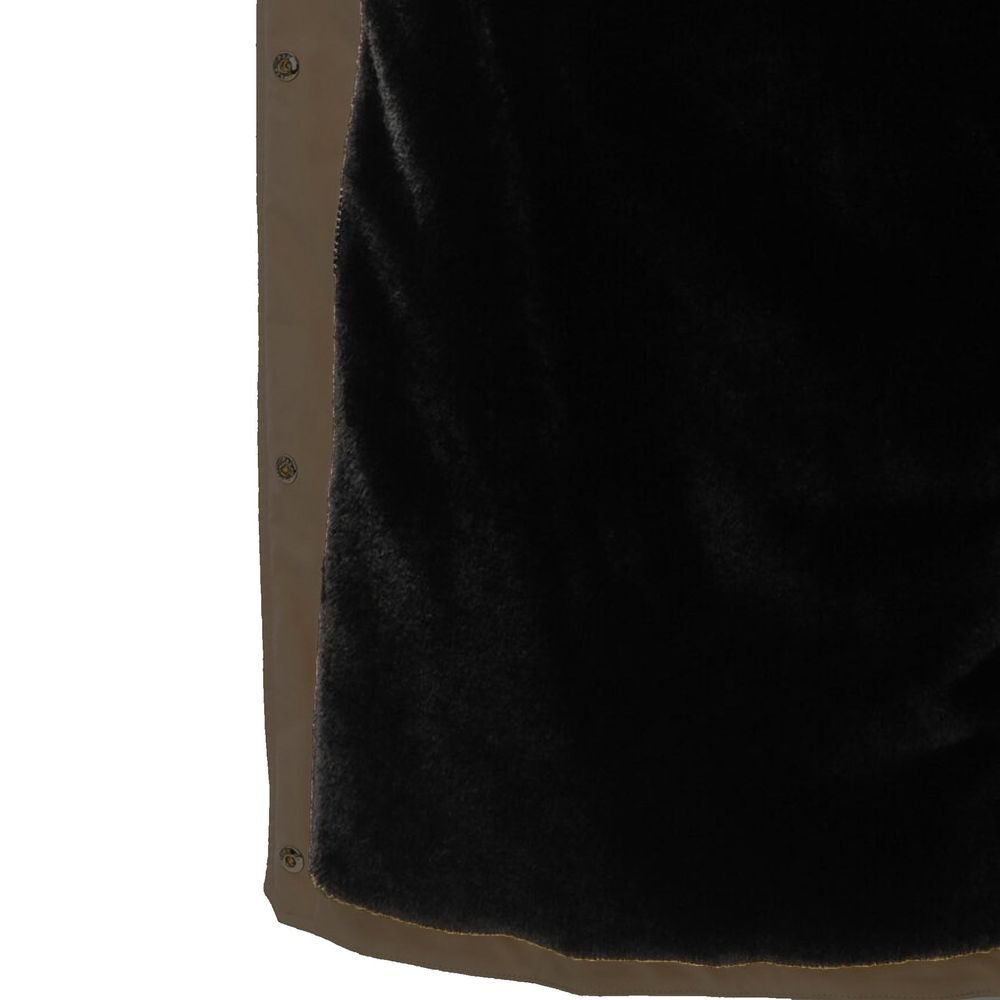 Herno Brown Polyester Coat