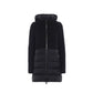 Herno Black Polyamide Coat